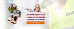 BHV aanbieding herhalingscursus actie